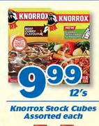 Knorrox Stock Cubes-12's Each