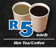 Hot Tea/ Coffee-Each