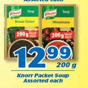 Knorr Packet Soup-200g Each