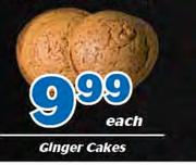 Ginger Cakes-Each