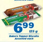 Bakers Topper Biscuits-125g Each