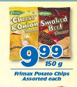 Frimax Potato Chips-150g Each