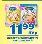 Beacon Marsmallows-150g Each