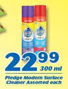 Pledge Modern Surface Cleaner-300ml Each