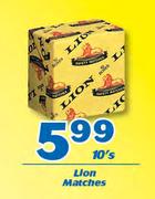 Lion Matches-10's 
