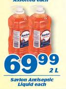 Savlon Antiseptic Liquid-2Ltr Each