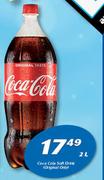 Coca Cola Soft Drink (Original Only)-2Ltr