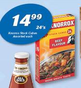 Knorrox Stock Cubes Assorted-24's Each