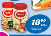 Nola Mayonnaise Assorted-750g Each