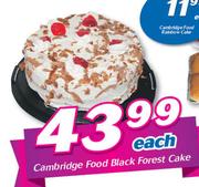 Cambridge Food Black Forest Cake-Each