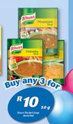 Knorr Packet Soup Assorted-3 x 50g