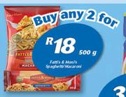Fatti's & Moni's Spaghetti/Macaroni-2 x 500g