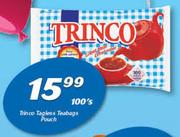 Trinco Tagless Teabags Pouch-100's