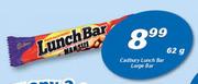 Cadbury Lunch Bar Large Bar-62g