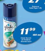 Glade Secrets AAir Freshener Assorted-180ml Each