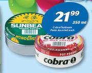 Cobra/Sunbeam paste Assorted-350ml Each