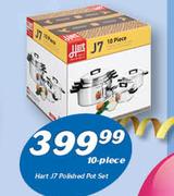Hart J7 10 Piece Polished Pot Set