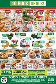 Food Lover's Market KwaZulu-Natal : 10 Buck Deals (13 May - 19 May 2024)