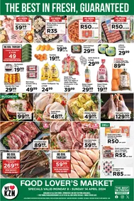 Food Lover's Market KwaZulu-Natal : The Best In Fresh, Guaranteed (8 April - 14 April 2024)