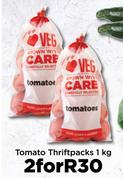 Tomato Thrifpacks-For 2 x 1Kg