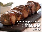 Beef Rump Sosaties-Per Kg