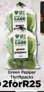 Green Pepper Thriftpacks-For 2