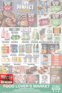 Food Lover's Market KwaZulu Natal- Richards Bay : The Perfect Braai (20 September - 26 September 2021), page 1