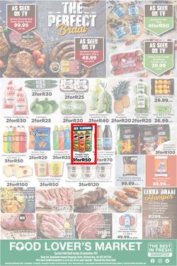 Food Lover's Market KwaZulu Natal- Richards Bay : The Perfect Braai (20 September - 26 September 2021), page 1