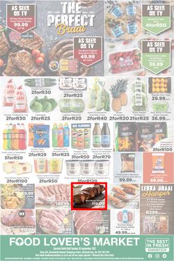 Food Lover's Market KwaZulu Natal- Richards Bay : The Perfect Braai (20 September - 26 September 2021), page 1