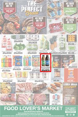 Food Lover's Market KwaZulu Natal- Richards Bay : The Perfect Braai (20 September - 26 September 2021), page 1