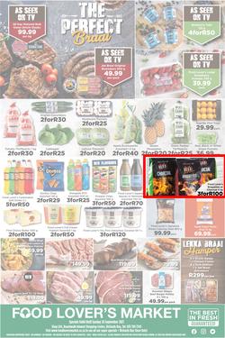 Food Lover's Market KwaZulu Natal- Richards Bay : The Perfect Braai (20 September - 26 September 2021), page 1
