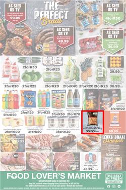 Food Lover's Market KwaZulu Natal- Richards Bay : The Perfect Braai (20 September - 26 September 2021), page 1