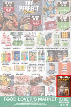 Food Lover's Market KwaZulu Natal- Richards Bay : The Perfect Braai (20 September - 26 September 2021), page 1