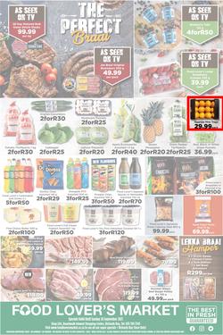 Food Lover's Market KwaZulu Natal- Richards Bay : The Perfect Braai (20 September - 26 September 2021), page 1