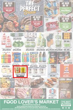 Food Lover's Market KwaZulu Natal- Richards Bay : The Perfect Braai (20 September - 26 September 2021), page 1