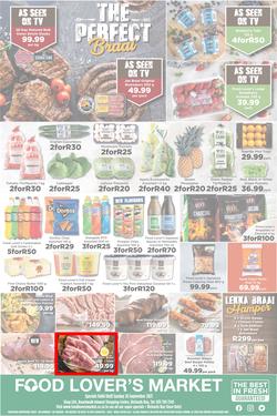 Food Lover's Market KwaZulu Natal- Richards Bay : The Perfect Braai (20 September - 26 September 2021), page 1