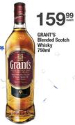 Grant's Blended Scotch Whisky-750ml