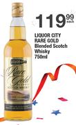 Liquor City Rare Gold Blended Scotch Whisky-750ml