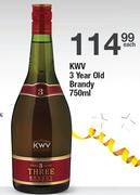 KWV 3 year Old Brandy-750ml