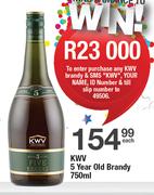 KWV 5 Year Old Brandy-750ml