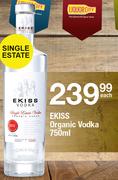 EKISS Organic Vodka-750ml