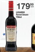 Luxardo Fernet Amaro-750ml