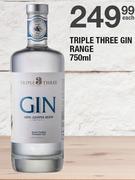 Triple Three Gin Range-750ml