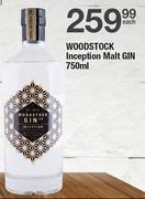 Woodstock Inception Malt Gin-750ml