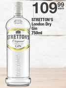 Streetton's London Dry Gin-750ml