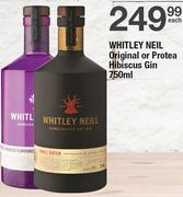Whitley Neil Original Or Protea Hibiscus Gin-750ml Each