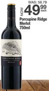 Porcupine Ridge Merlot-750ml