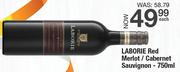 Laborie Red Merlot/Cabernet Sauvignon-750ml Each