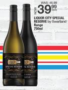 Liquor City Special Reserve By Swartland Range-750ml Each