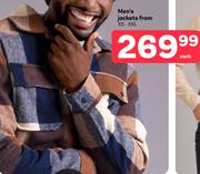 Men's Jackets From (XS-XXL)-Each